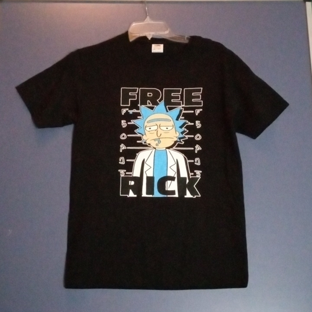 Free Rick T-shirt S Black  Pre-owned